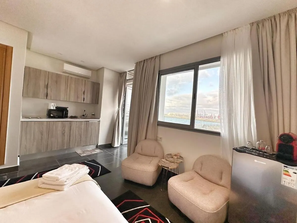 Апартаменты Studio Prestige Avec Terrasse Sur La Marina Касабланка